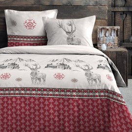 Housse de couette 240x220 + 2 taies