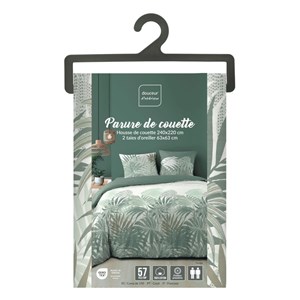 Housse de couette 240x220 + 2 taies