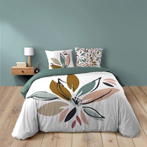 Housse de couette 240x220 + 2 taies