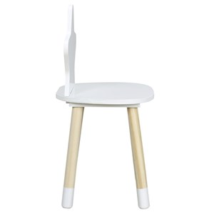 Chaise enfant blanche