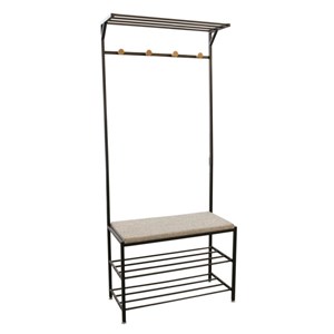 Banc porte-manteaux