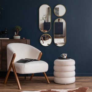 Lot de 4 miroirs