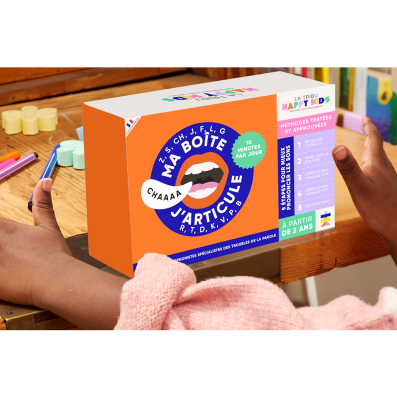 Ma boîte j'articule: je prononce les sons difficiles