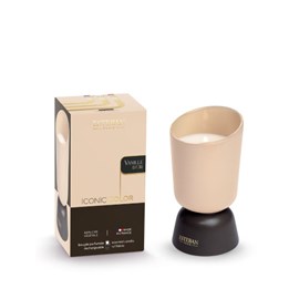 Bougie iconic color 220g  vanille d'or