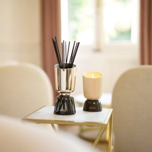 Bougie iconic color 220g  vanille d'or