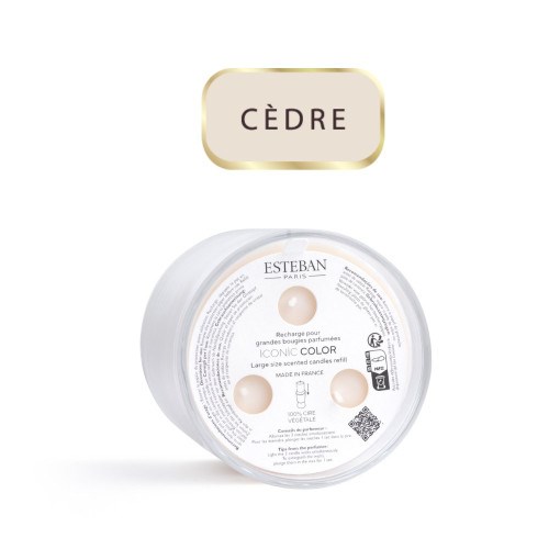 Recharge bougie 400g cèdre