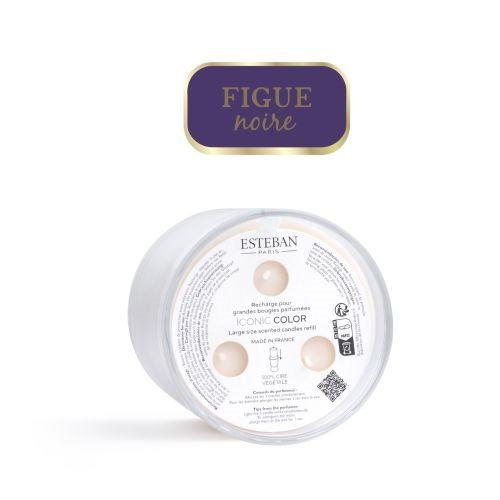 Recharge bougie 400g figue noire
