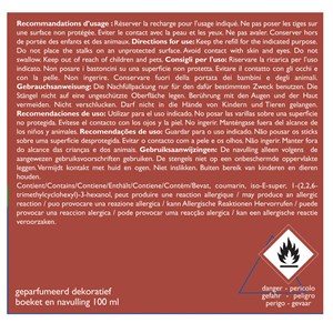 Bouquet parfumé décoratif terre d’ocre karité