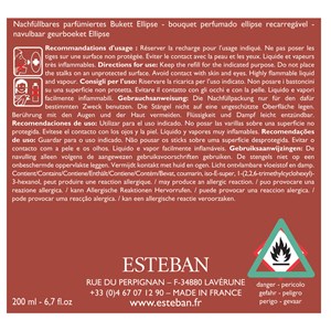 Bouquet parfumé ellipse terre d’ocre karité