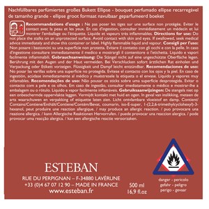 Bouquet parfumé ellipse terre d’ocre karité