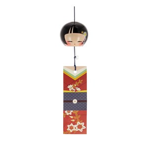 Cloche furin cristal kokeshi 5cm