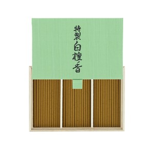 Encens tokusei byakudan - santal, 150 bâtonnets