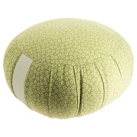 Zafu rond de kapok sakura vert