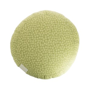 Zafu rond de kapok sakura vert