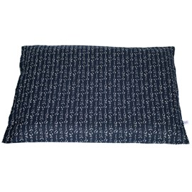 Zabuton hiragana bleu