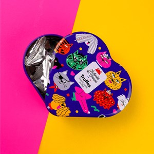 5 truffes au chocolat noir