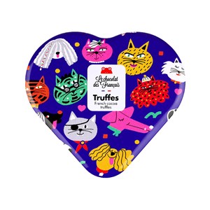 5 truffes au chocolat noir