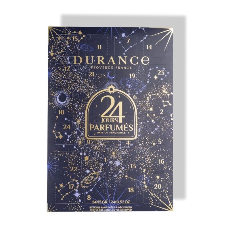 Calendrier de l'avent bougies Durance