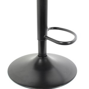 Lot de 2 tabourets de bar noir