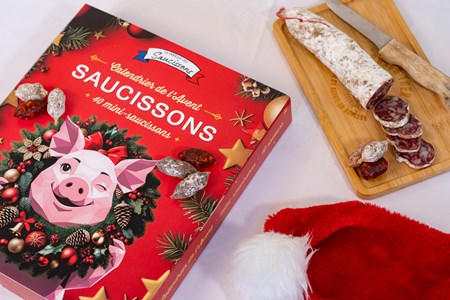 Calendrier de l'avent saucisson