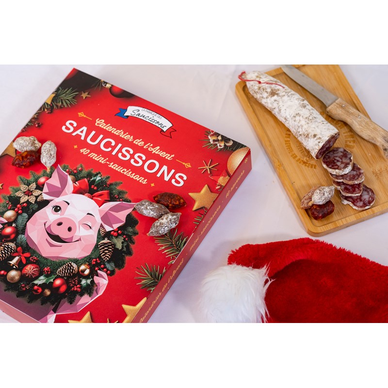 Calendrier de l'avent saucisson