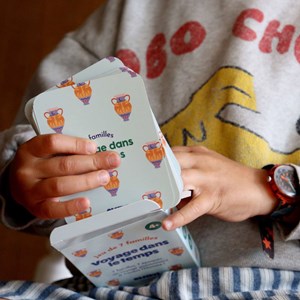 Jeu de 7 familles, voyage dans le temps