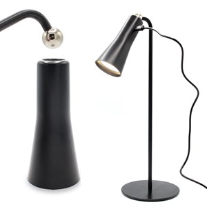 Lampe de bureau fishtec torche batterie rechargeable usb tactile