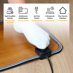 Tapis chauffant fishtec wood