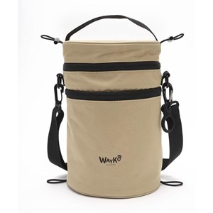 Sac 3-en-1 nourriture, gamelles, porte-bouteille