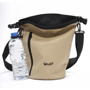 Le sac à nourriture 3-en-1 étanche : 2 gamelles et porte-clés en silicone