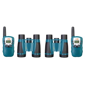 Levenhuk set talkies-walkies et jumelles labzz wtt10 bleu