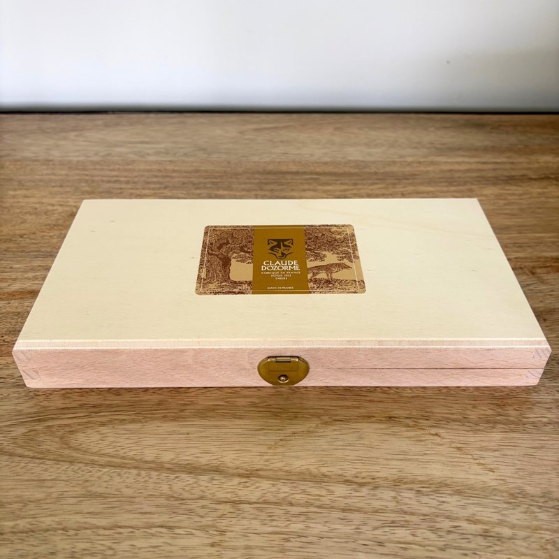 Coffret fromage 3 pièces laguiole manche kotibé - claude dozorme