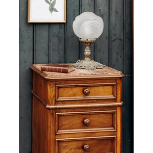 Odile, la table de chevet en bois n°528