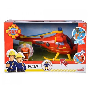 Hélicoptère sam wallaby avec figurine