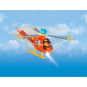 Hélicoptère sam wallaby avec figurine