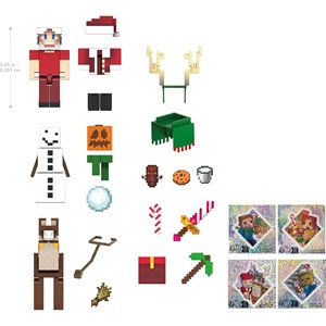 Minecraft-calendrier de l'avent-figurine