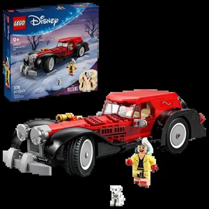 Disney la voiture de cruella d'enfer