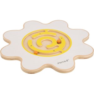 Planche d'équilibre en bois fleur sweet cocoon