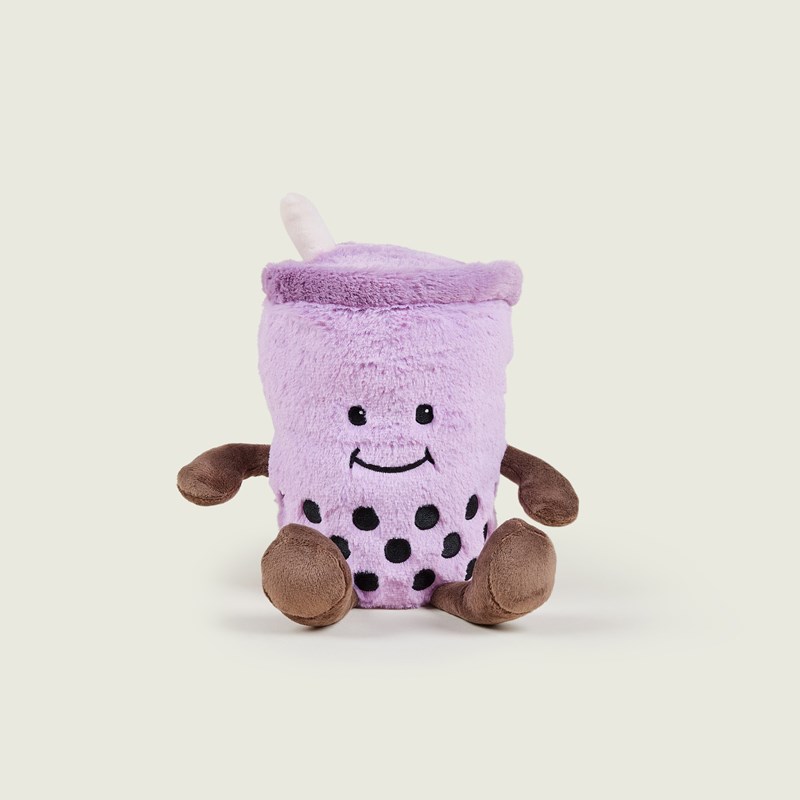 Peluche bouillotte bubble tea warmies