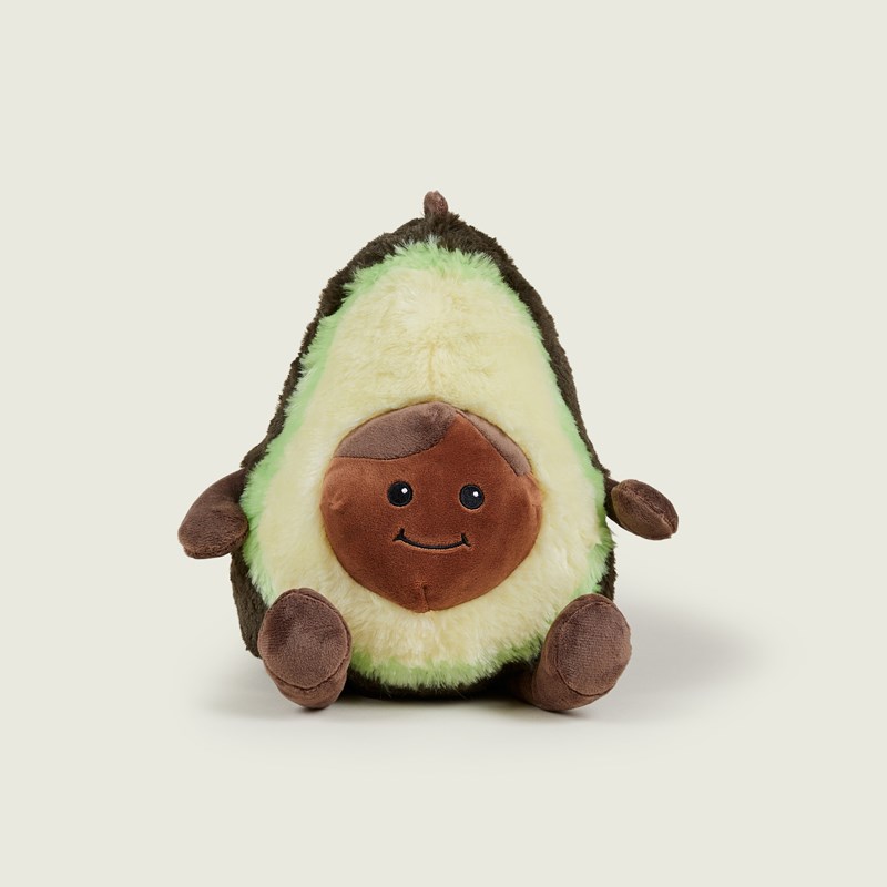 Peluche bouillotte avocat dehoussable warmies