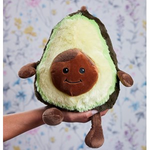 Peluche bouillotte avocat dehoussable warmies