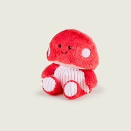 Peluche bouillotte champignon rose dehoussable warmies