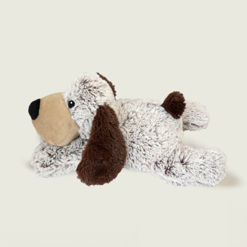 Warmies - Peluche bouillotte chien dehoussable warmies