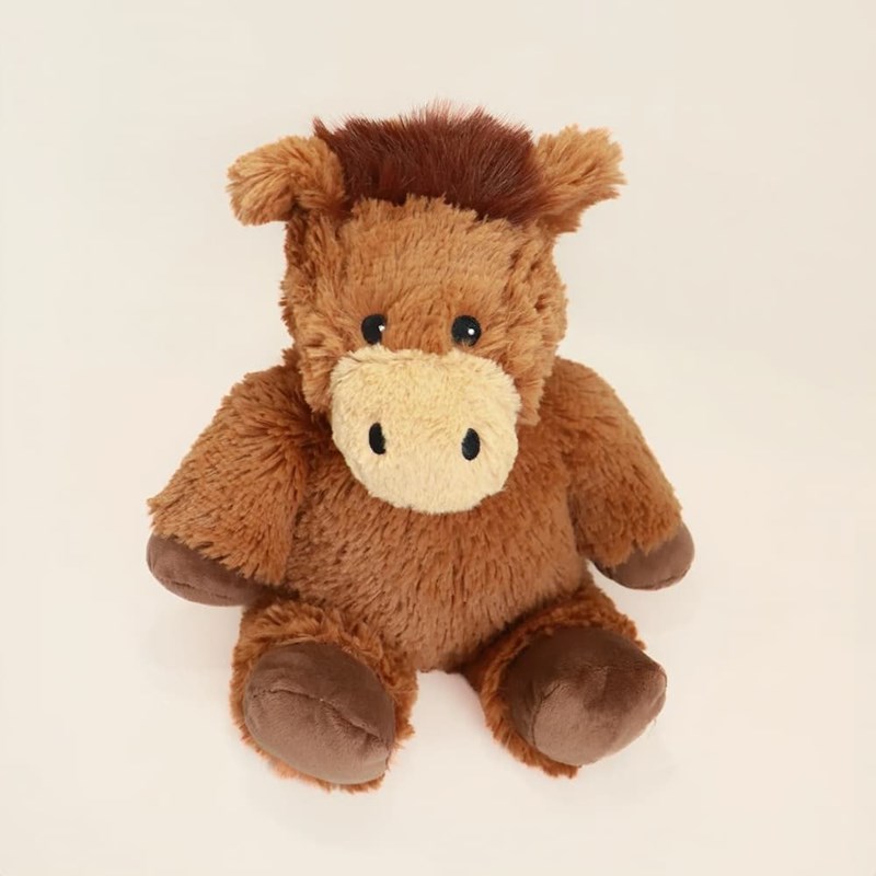 Peluche bouillotte cheval dehoussable warmies