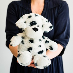 Peluche bouillotte dalmatien dehoussable warmies