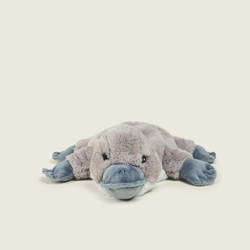 Peluche bouillotte ornithorynque dehoussable warmies