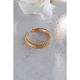 Bague ajustable tendance et rock - gaby