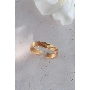 Bague ajustable tendance et rock - gaby