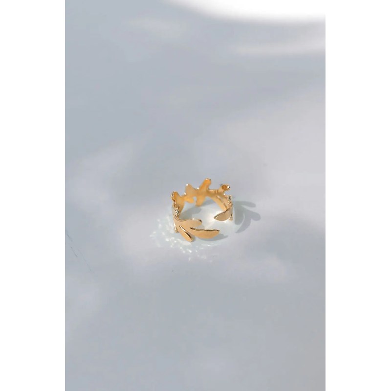 Bague ajustable originale et florale matisse