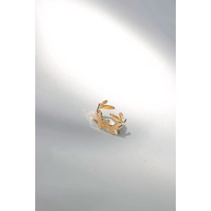 Bague ajustable originale et florale matisse